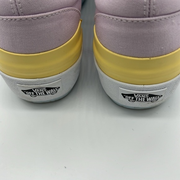 Vans Pink and Yellow Women's Sneakers - Picture 8 of 9